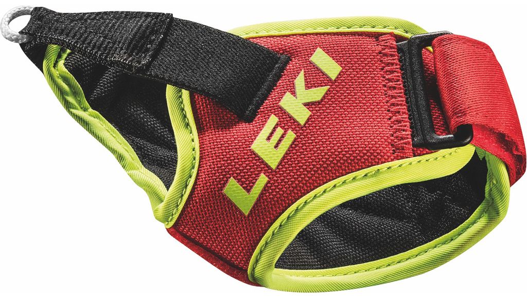LEKI Ski Alpin Schlaufe »Frame Strap Trigger S« Rot Gelb Produktbild 
