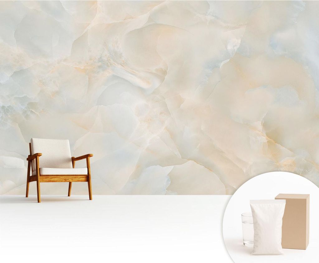 Fototapete - 416x254 cm - Tapete - Wandtapete - Wandbilder - Dekofolie - Tapete Folie - Wand - Dekoration - Wohnzimmer - Subtile Abstraktion