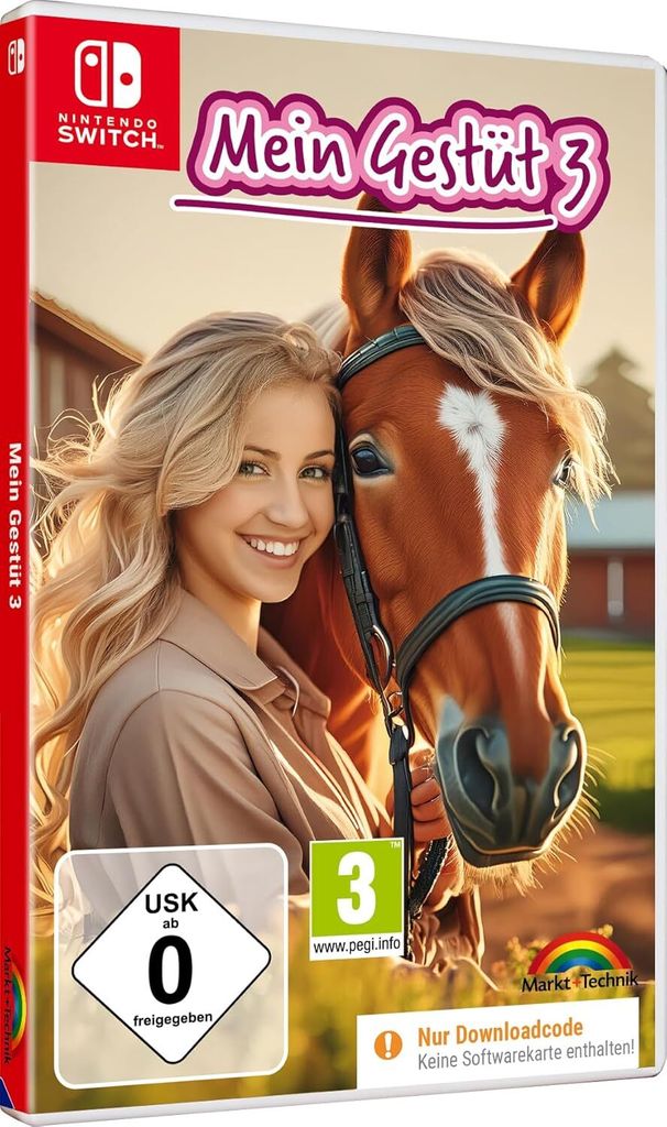 Mein Gestüt 3 - Pferde, Turniere, Abenteuer - Nintendo Produktbild 