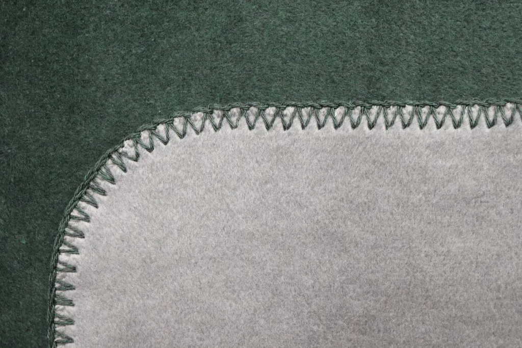 Coperta Biederlack Fango Grafite 150x200 | Complemento d'Arredo Luxury - 4