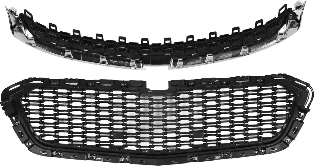 Grille Centrale Avant 22995184 Chromée Supérieure Inférieure pour Malibu - 5