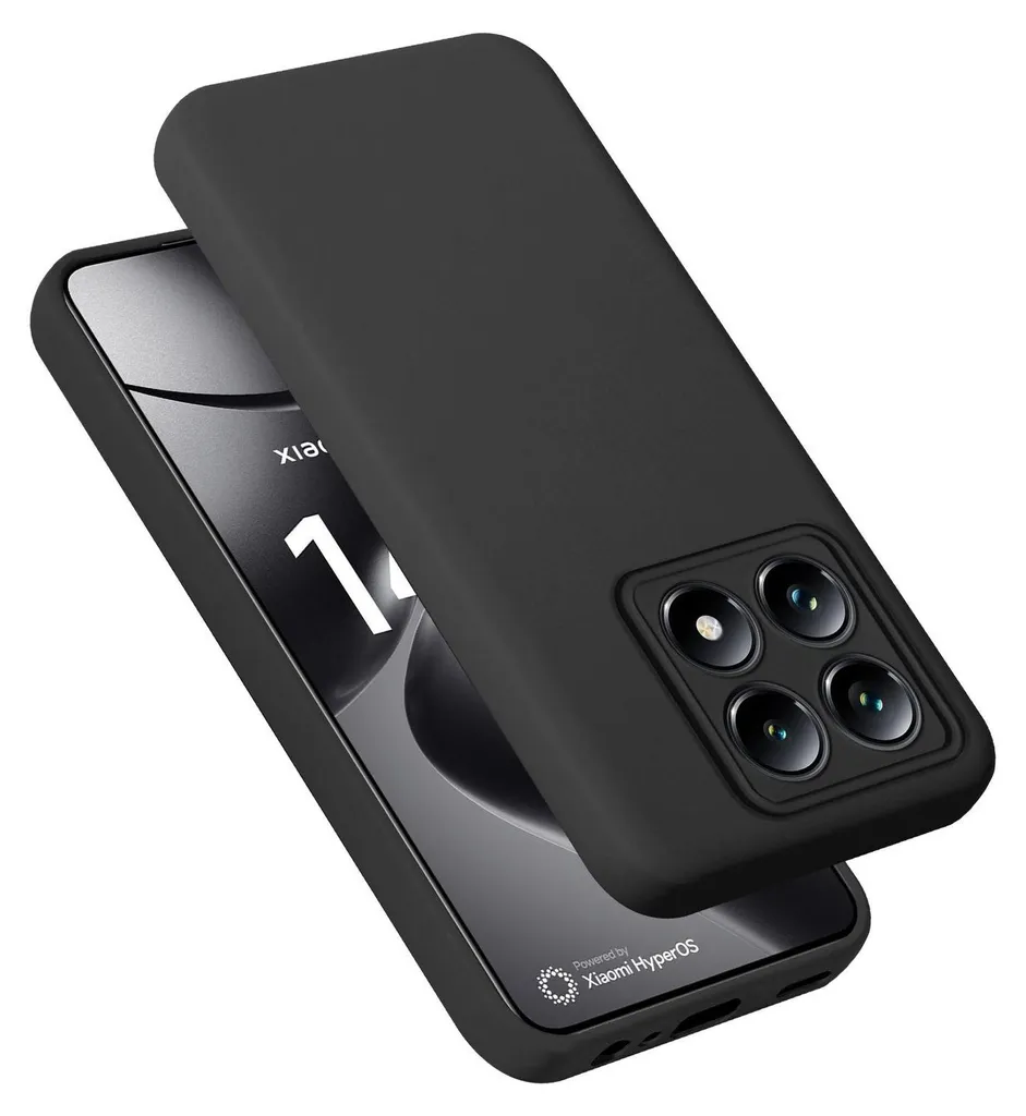 ISOI Cover con Cordino per Xiaomi 14, Custodia Trasparente