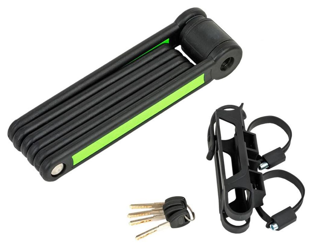 AUL FLEXGARD-6 Klappständer für Fahrräder, 840 mm, aus schwarzem Spezialstahl