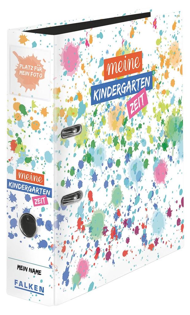 FALKEN 22001168 FALKEN Klecks Motivordner 8,0 cm DIN A4, 1 Obrázok produktu 