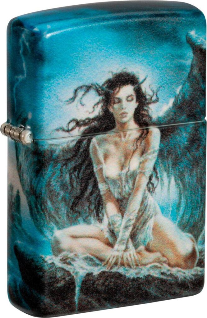 Zippo Original Feuerzeug Color 540° Luis Royo Woman aus Metall nachfüllbar