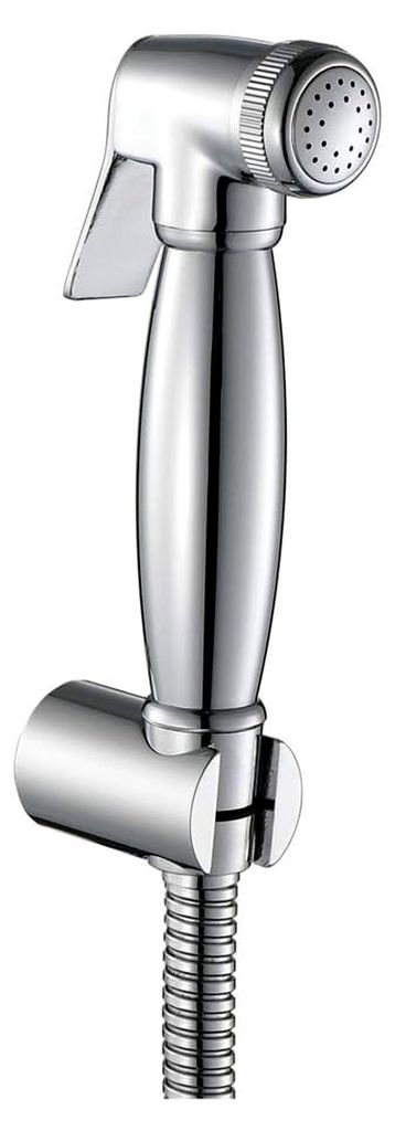 ToiletSprayer Messing Rutschfester Hochdruck-Duschkopfanzug for Badezimmer, Haustierbad, Hockpfanne und Bodenreinigung,B(B)