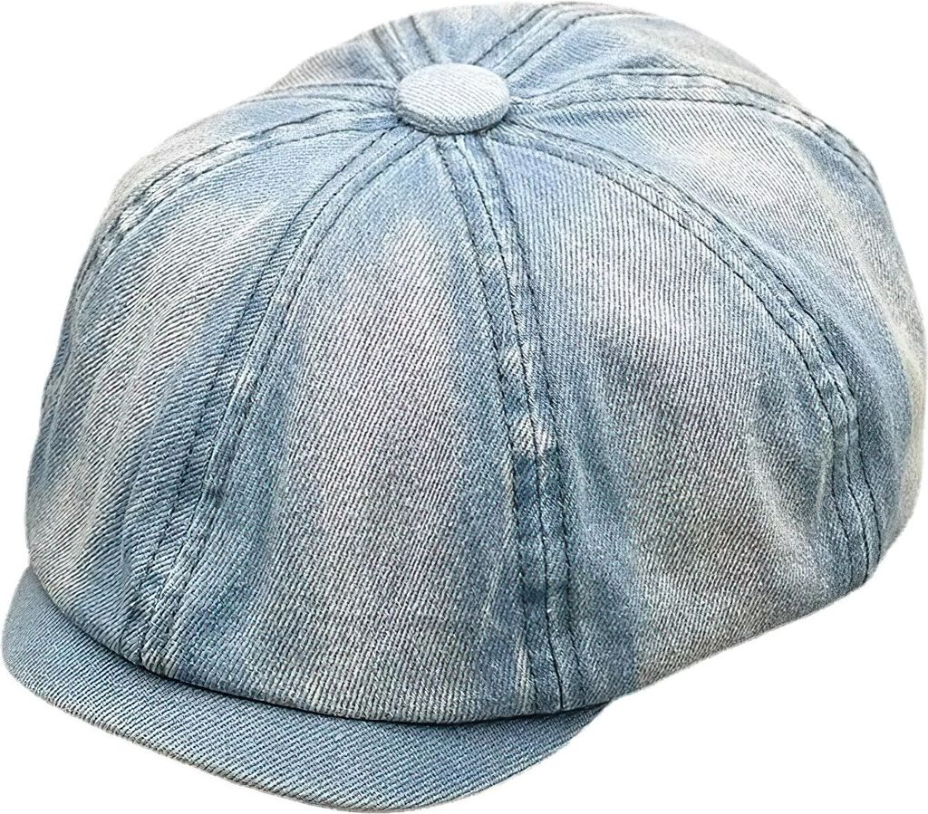 Baskenmütze Denim in Hellblau – Stilvolles Accessoire für jeden Tag KP37111
