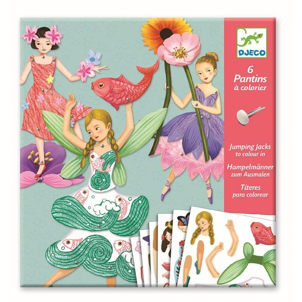 Feen in Bewegung – Set zum Bauen mit Spielfiguren Produktbild 