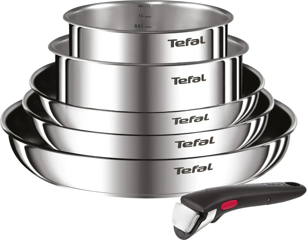 Tefal Cook Eat Ingenio L881S604 Set 6 Pezzi - Pentole Induzione Tefal