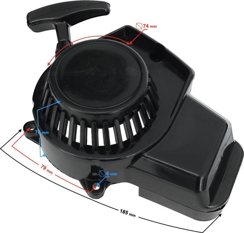 Copertura motore - Estrattore per pocket bike (plastica) Immagine del prodotto 