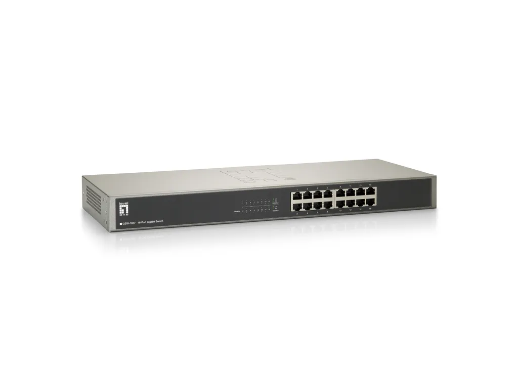 Miglior Prezzo LevelOne GSW-1657 Switch Gigabit 16 Porte 1U