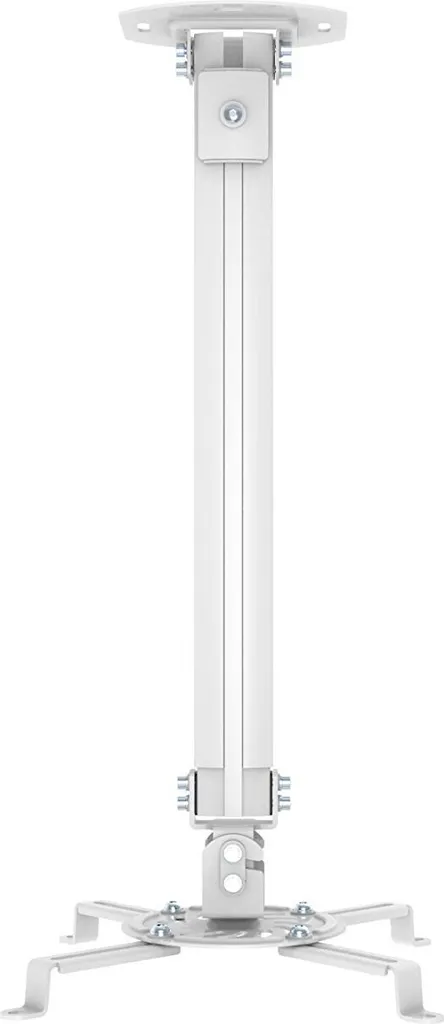 Support Vidéoprojecteur pour Home Cinéma et Salle de Réunion Blanc