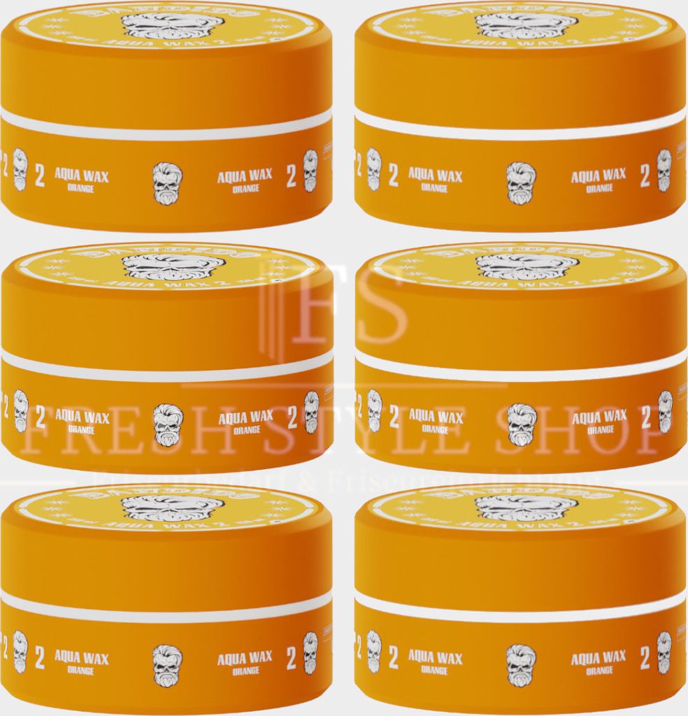 6 x Bandido Haar Wax Hair Wax Haarwachs 150ml Orange Produktbild 