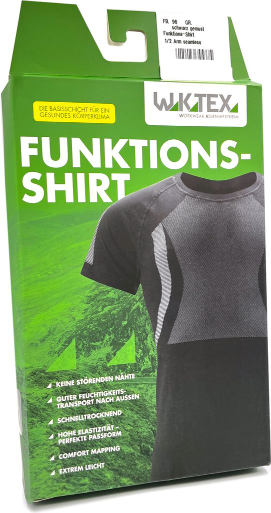 Funktionsshirt, Farbe:schwarz, Größe:M / L Produktbild 