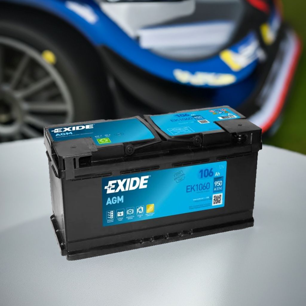 Batteria per auto Exide EK1060 AGM 12V 106Ah 950A Immagine del prodotto 
