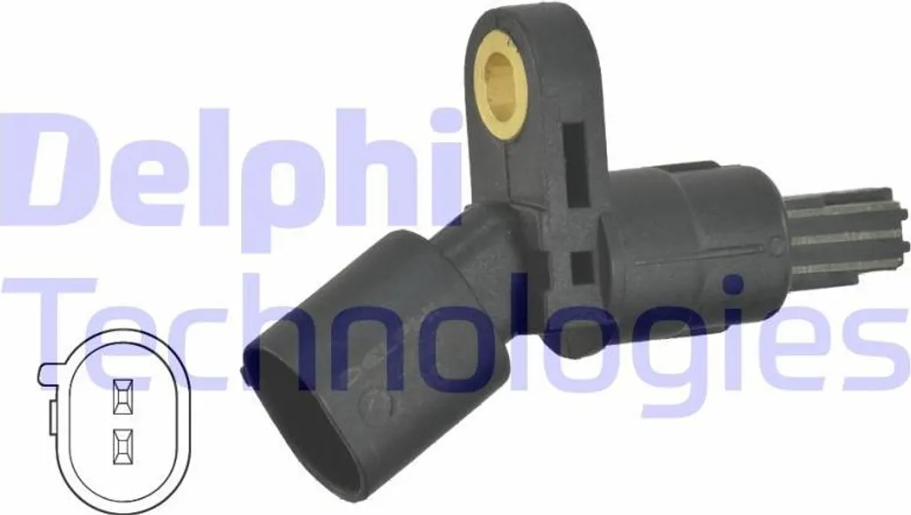 Sensore ABS Posteriore Delphi SS20000 1J0927807B - Spedizione Ora