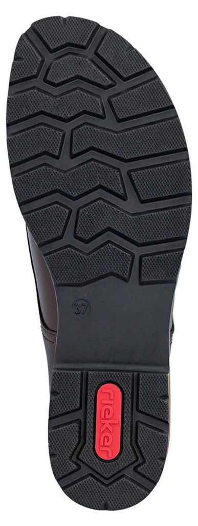 Rieker Damen Stiefelette Komfort-Schnürboot mit Profilsohle Produktbild 