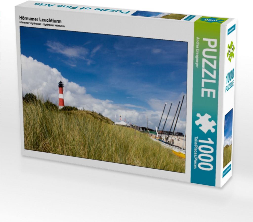 Calvendo Hörnumer Leuchtturm 1000 Teile Puzzle quer 640x480mm, Dreegmeyer Andrea; 7350292