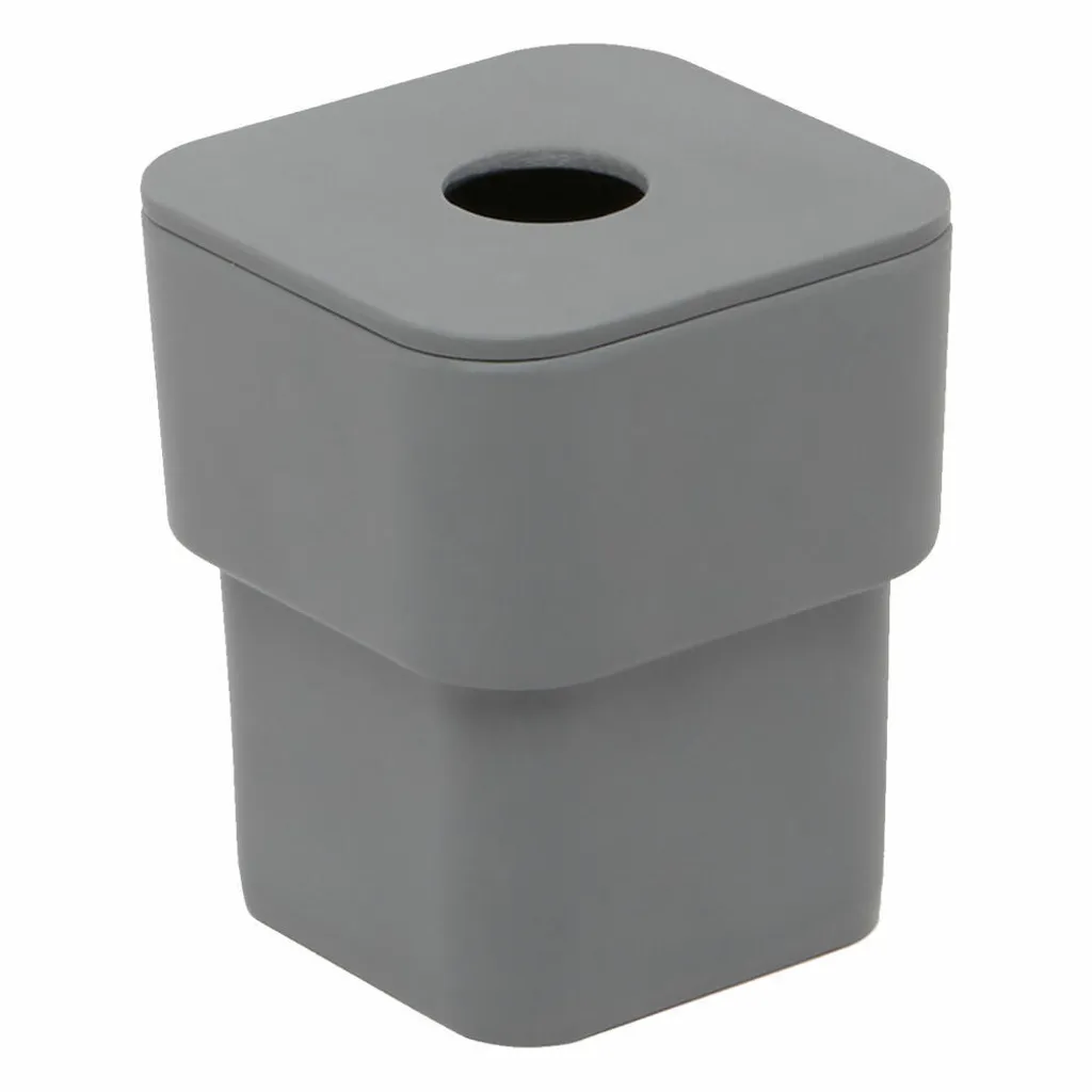Barattolo Vanity Umbra Scillae - Accessorio Bagno Lusso Antracite