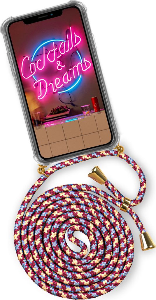 TWIST-Case + TWIST-Cord für iPhone Xr, Farbe:Lucky Heart (Gold)