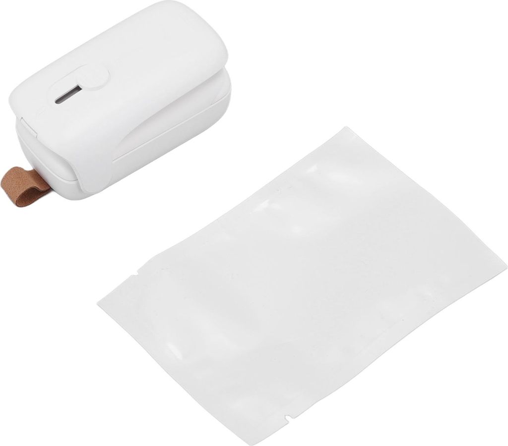Bag Sealer 2 in 1 ABS Handheld Portable Food Snack Bag Sealing Machine mit Springback Pocket Knife