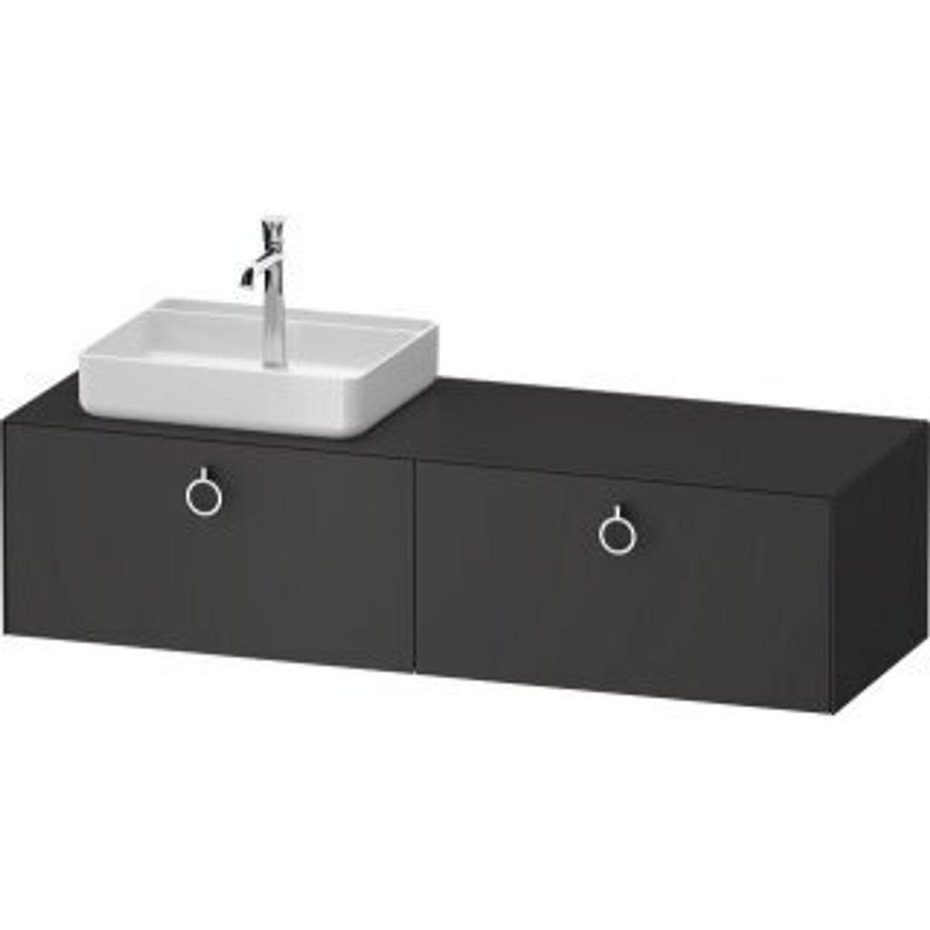 DURAVIT WT4890L58580010 Konsolen-WTU wh White Tulip 550x1600x