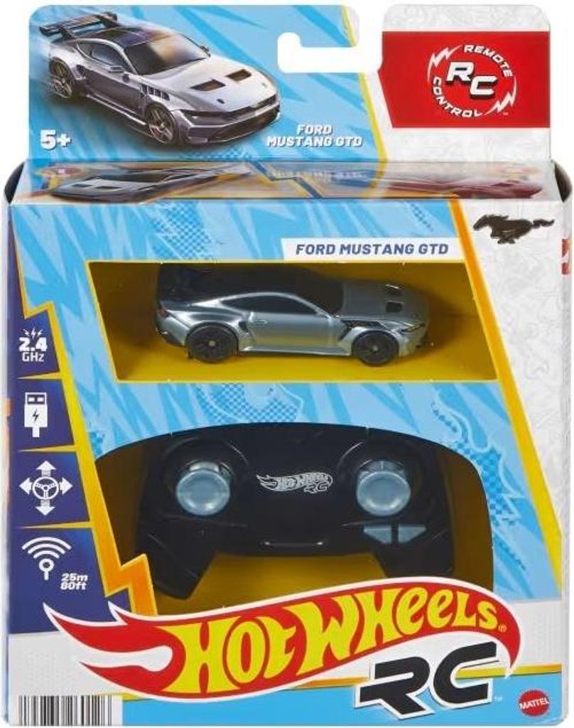 MATTEL HW RC 1:64 Ford Mustang GTD JBH04 /4 Produktbild 