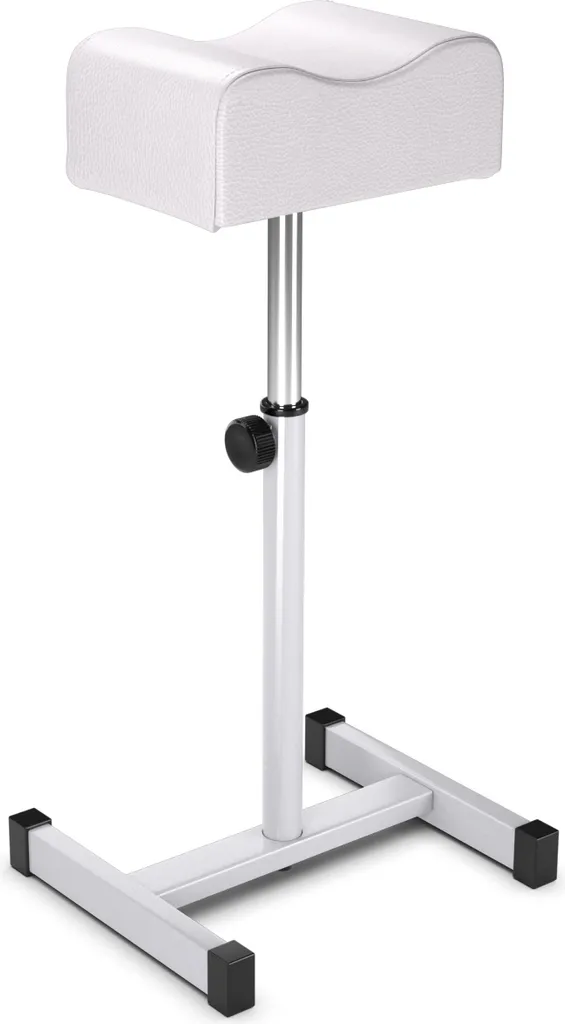 Tabouret de Pédicure Professionnel Réglable avec Coussin Moelleux Spa
