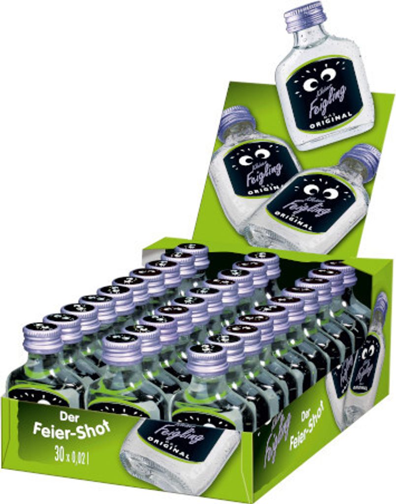 Kleiner Feigling das Original Feigenlikör | 20 % vol | 30 x Produktbild 