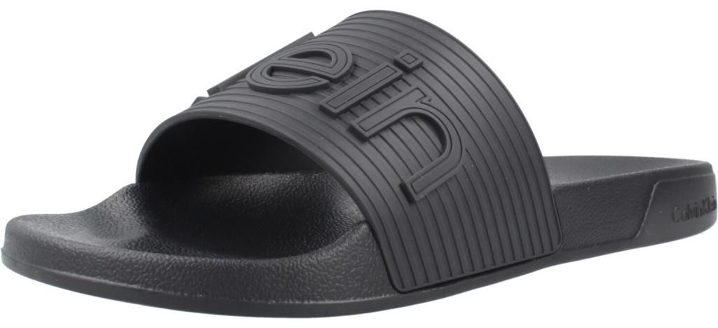 CALVIN KLEIN ESS SLIDE TEXTURE Schwarz