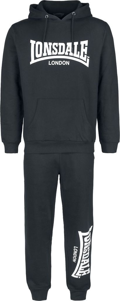 Lonsdale London Trainingsanzug Herren Cloudy schwarz XL Produktbild 