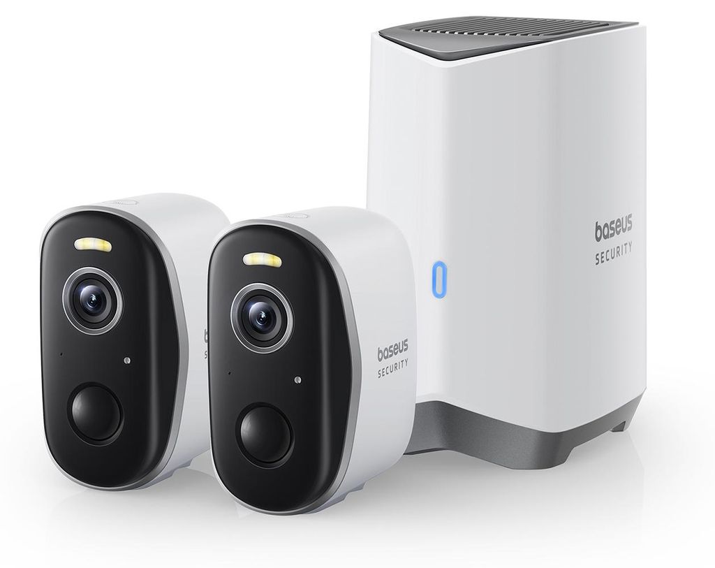 Zewnętrzny Zestaw Monitoringu Baseus Security N1 Plus Dual Zdjęcie produktu 