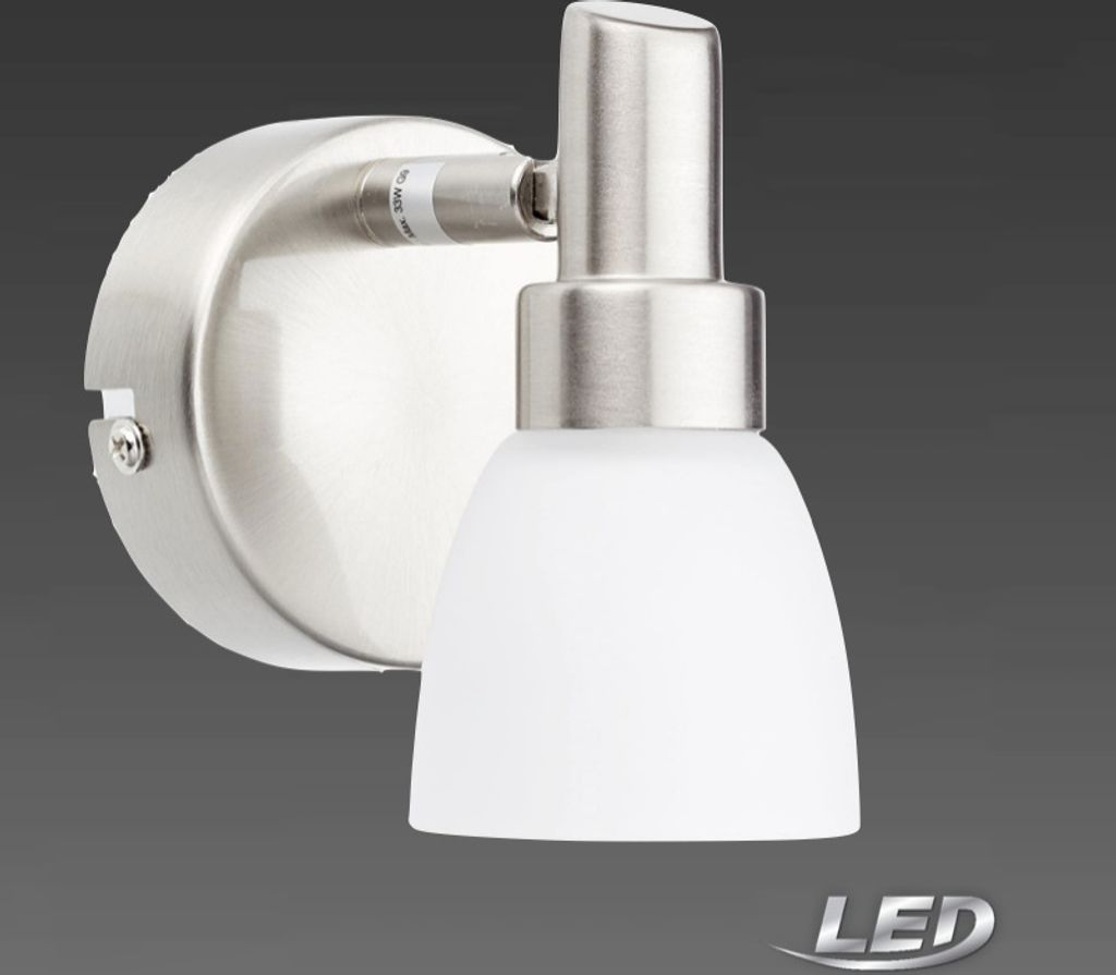 Osram LED Spot Wand- & Deckenleuchte Nickel gebürstet 2W G9 Strahler warmweiß 2700K
