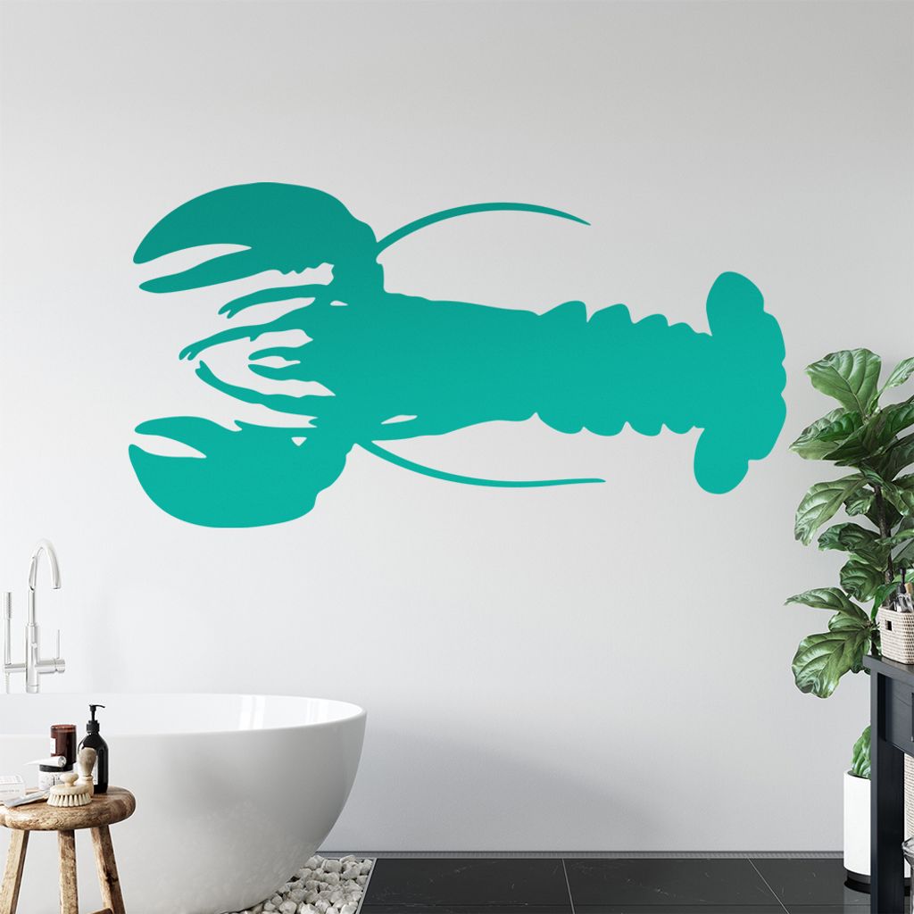 KIWISTAR Krebs - Sternzeichen Krabbe Meer Wandtattoo in 6 Größen - Wandaufkleber Wall Sticker - Dekoration, Küche, Wohnzimmer, Schlafzimmer, Bad...