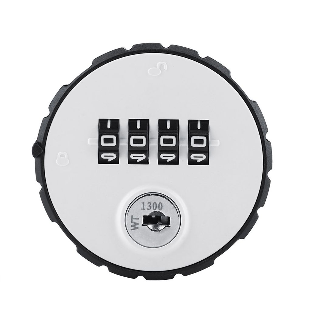 Digitales Zinklegierung Code Kombination Cam Cabinet Bequemes Passwort Safe Schloss mit Schlüsseln 20mm