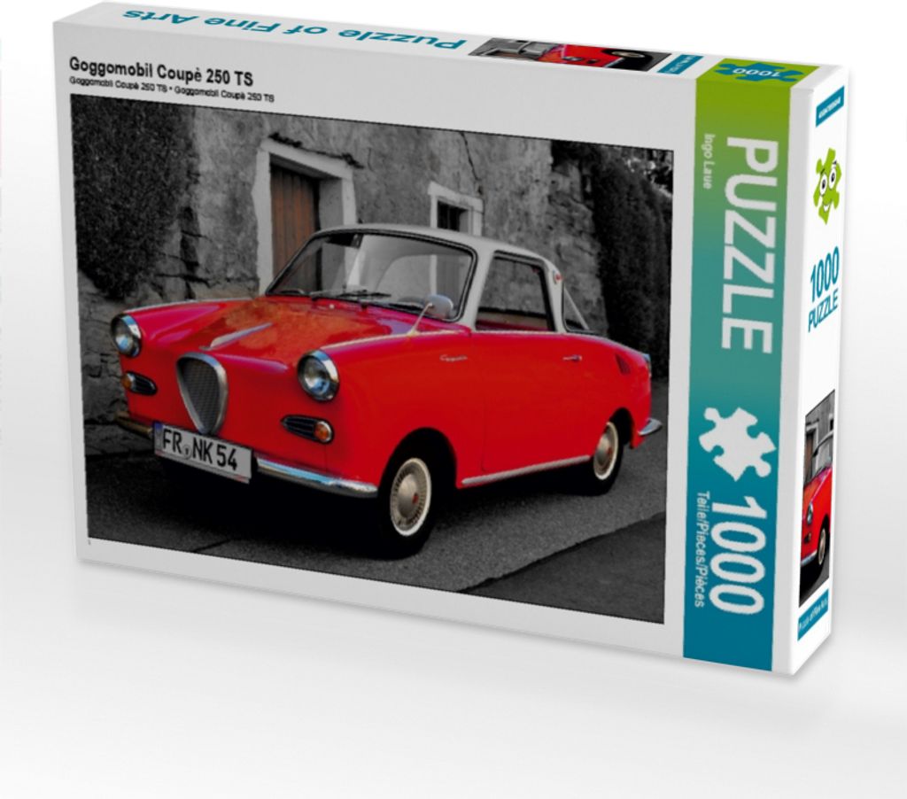 Calvendo Goggomobil Coupè 250 TS 1000 Teile Puzzle quer 640x480mm, Laue Ingo; 7446031