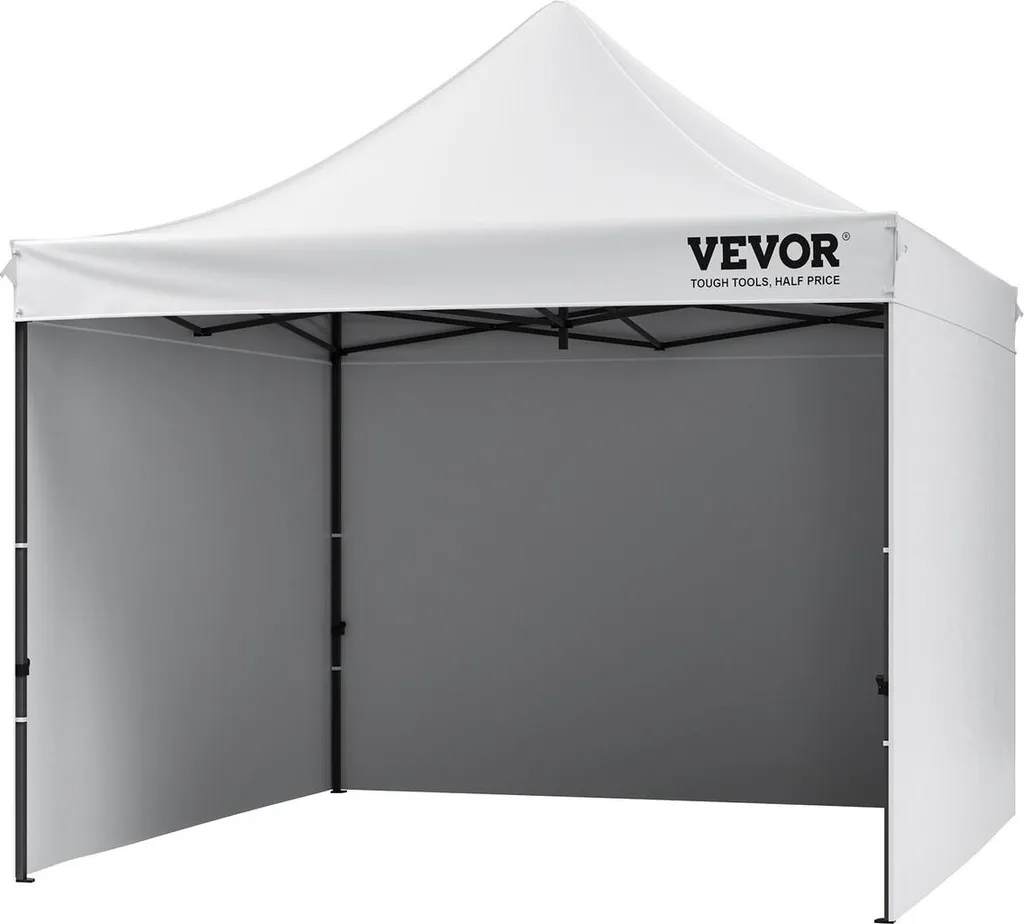 Tente de jardin pour réception et camping 304 cm avec sac de rangement