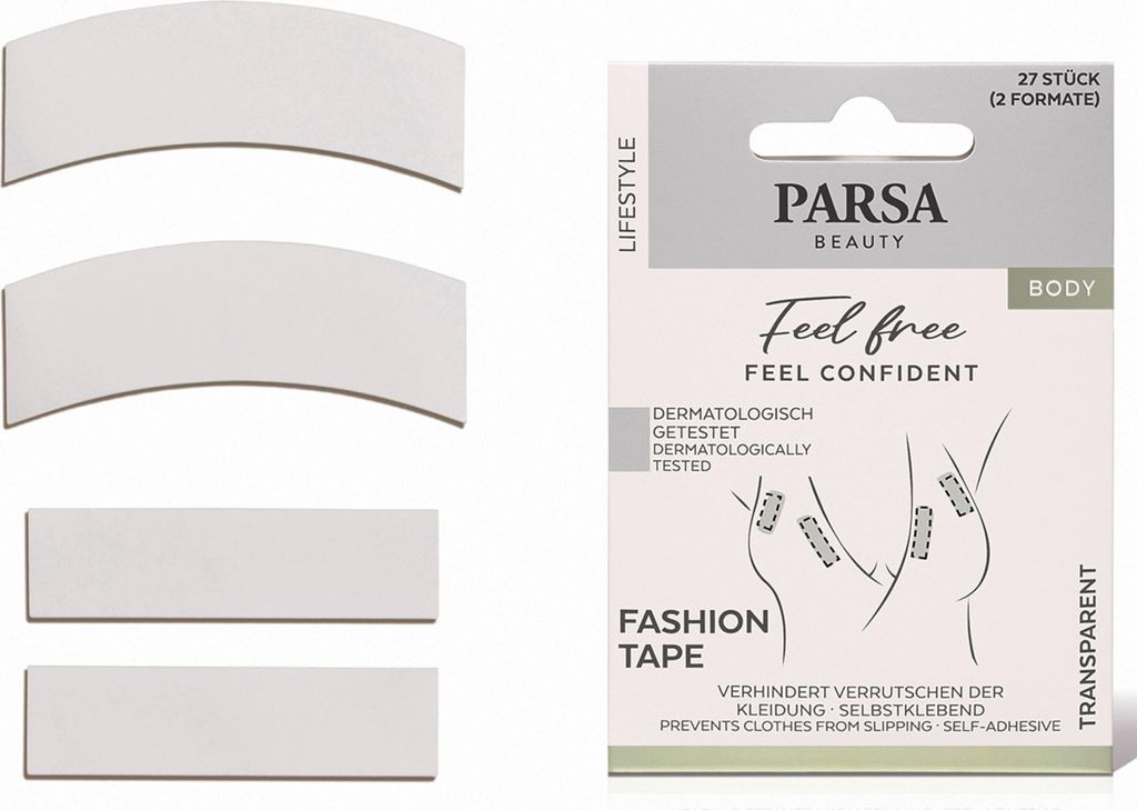 PARSA Beauty Lifestyle Fashion Tape, doppelseitiges Produktbild 