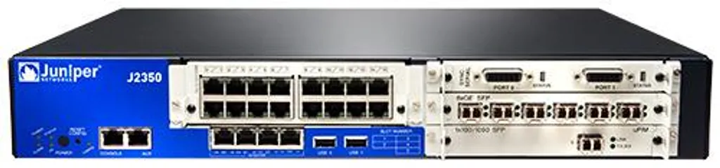 Routeur de Services Modulaire Juniper J2350 Noir avec Protection DoS