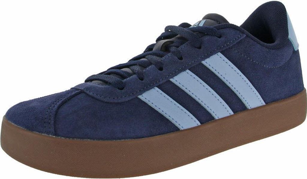 Adidas VL COURT 3.0 K Sneakers Laag - Blauw - Maat 35
