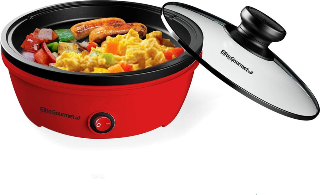 Elite Gourmet EGL-6101, elektrische persoonlijke koekenpan, Productafbeelding 