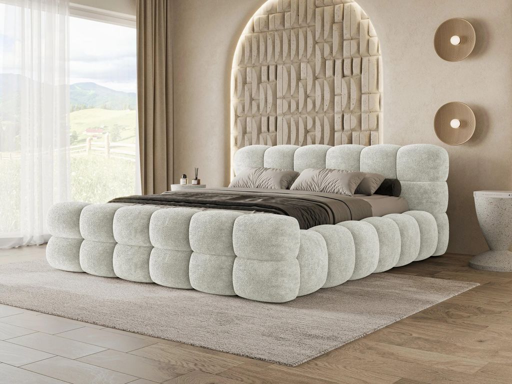 Chilly Möbel Design Lit Weston - Lit rembourré extravagant Image du produit 