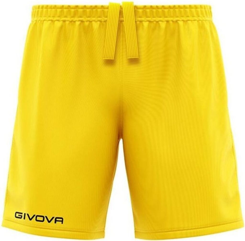 Givova sport shorts yellow xl - atmungsaktiv und leicht