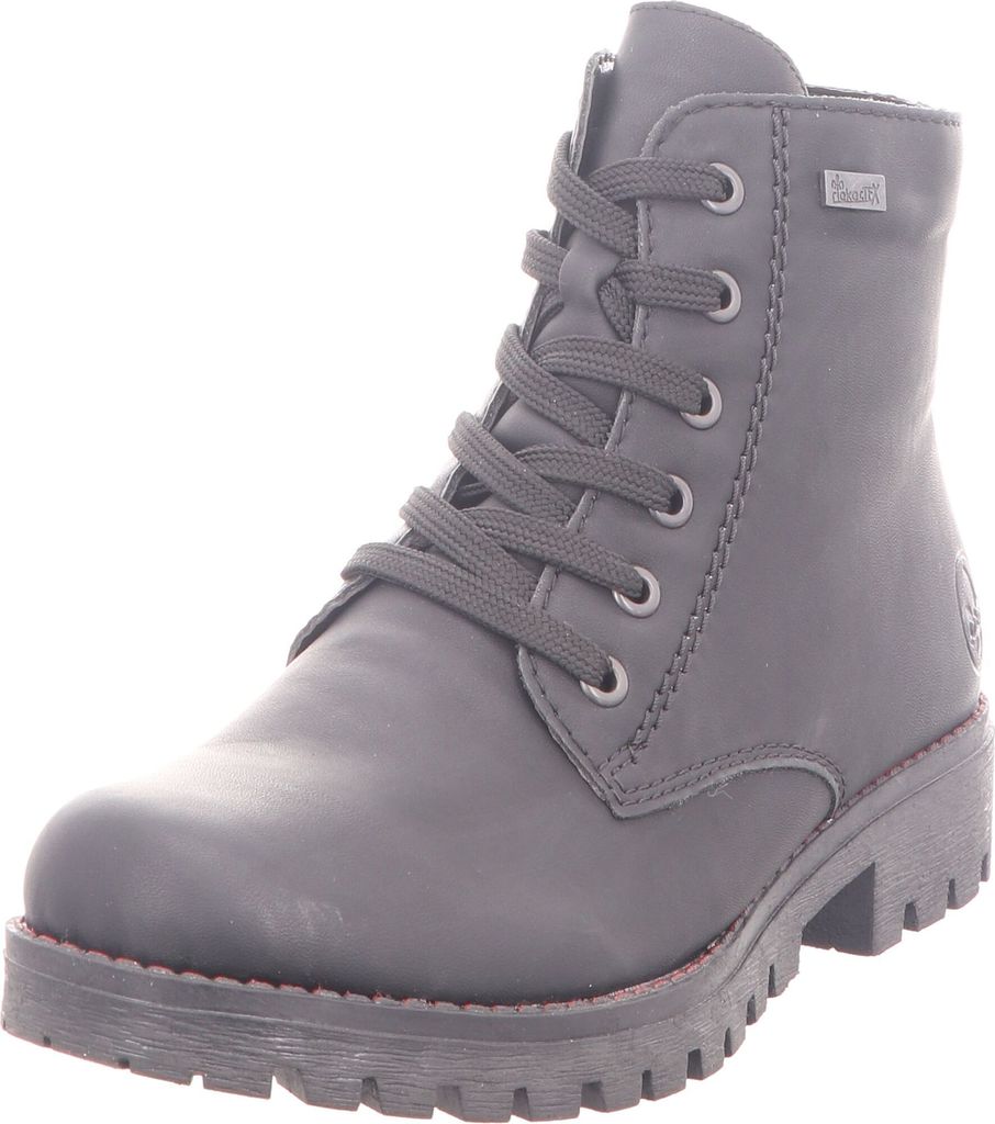 Rieker Schnürstiefel - Tiefschwarz Kunstleder Größe: 39 Produktbild 34