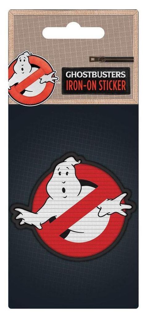 Ghostbusters - Logo - Aufnäher zum Aufbügeln PM4722 (55 mm Produktbild 