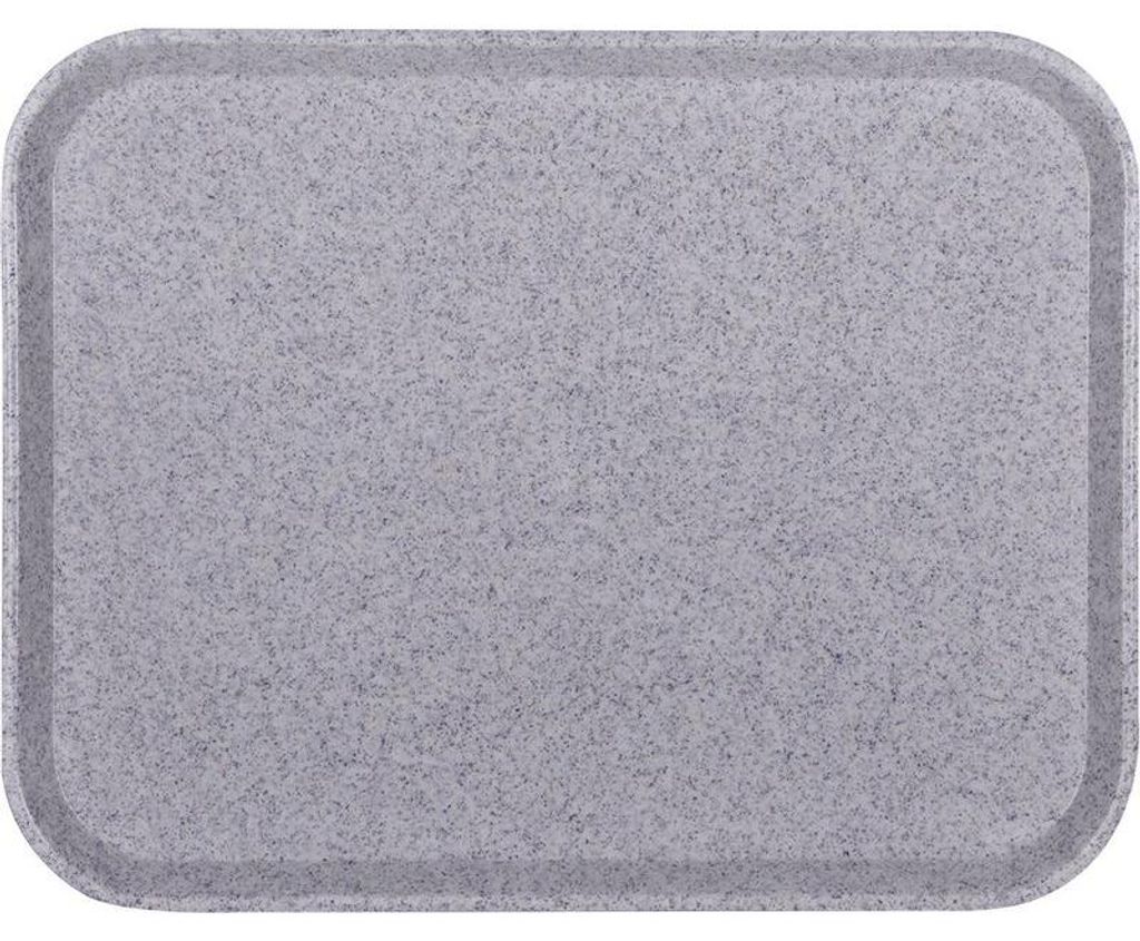 Polyestertablett 460x360 mm, Farbe Granit
