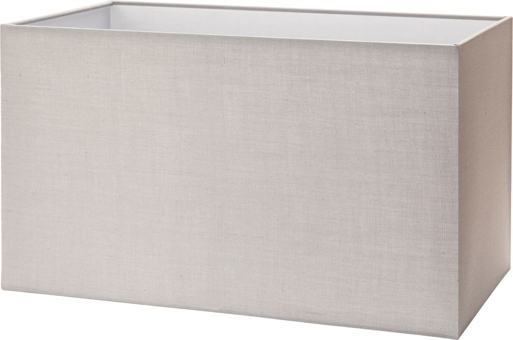 Abat-jour rectangulaire, gris, 40x22x24cm Image du produit 