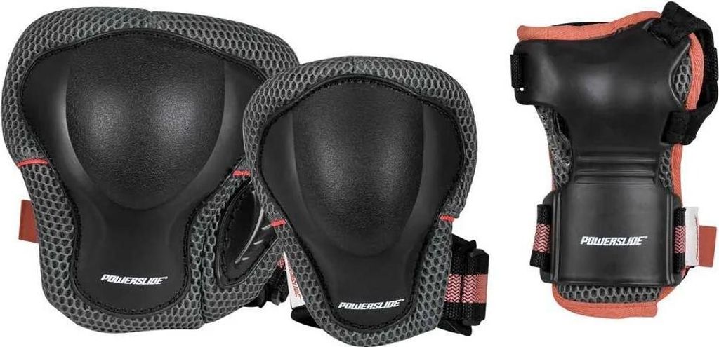 Powerslide Schutzset Für Damen Schwarz M Damen Schwarz M Produktbild 