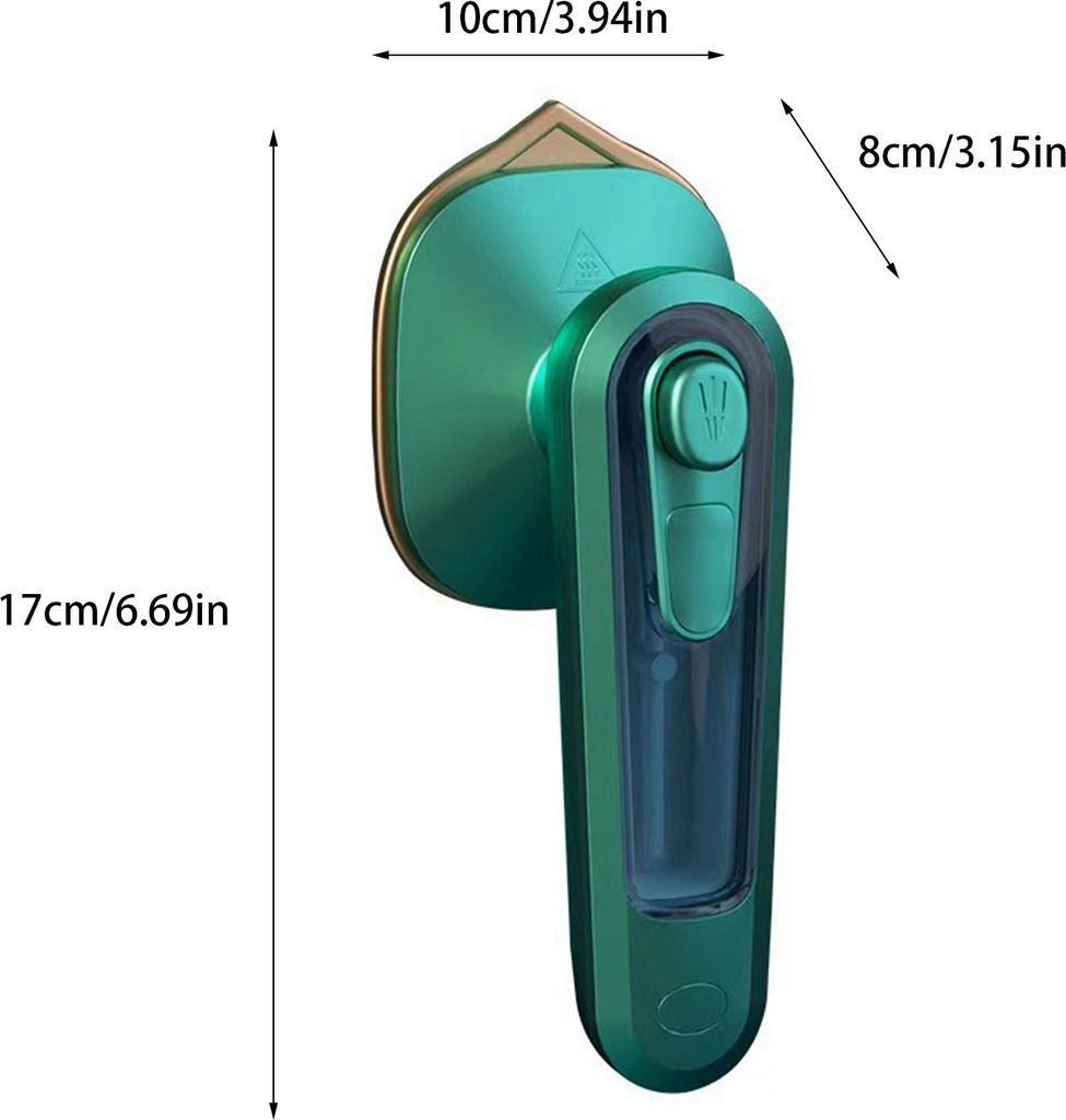 Mikro Dampfbügeleisen, USB Mini tragbares Dampfbügeleisen Produktbild 8