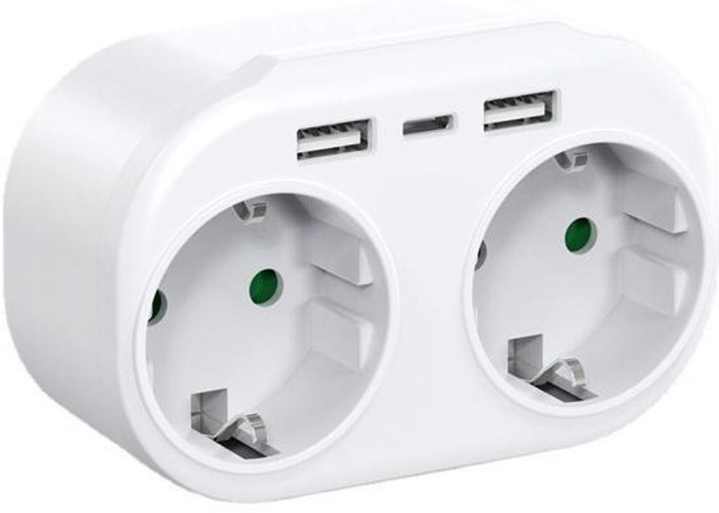 Reis-USB-Stromverdubber, draagbare oplader, stekkerdoos, reissnoer, opladeruitbreider, stijl 4